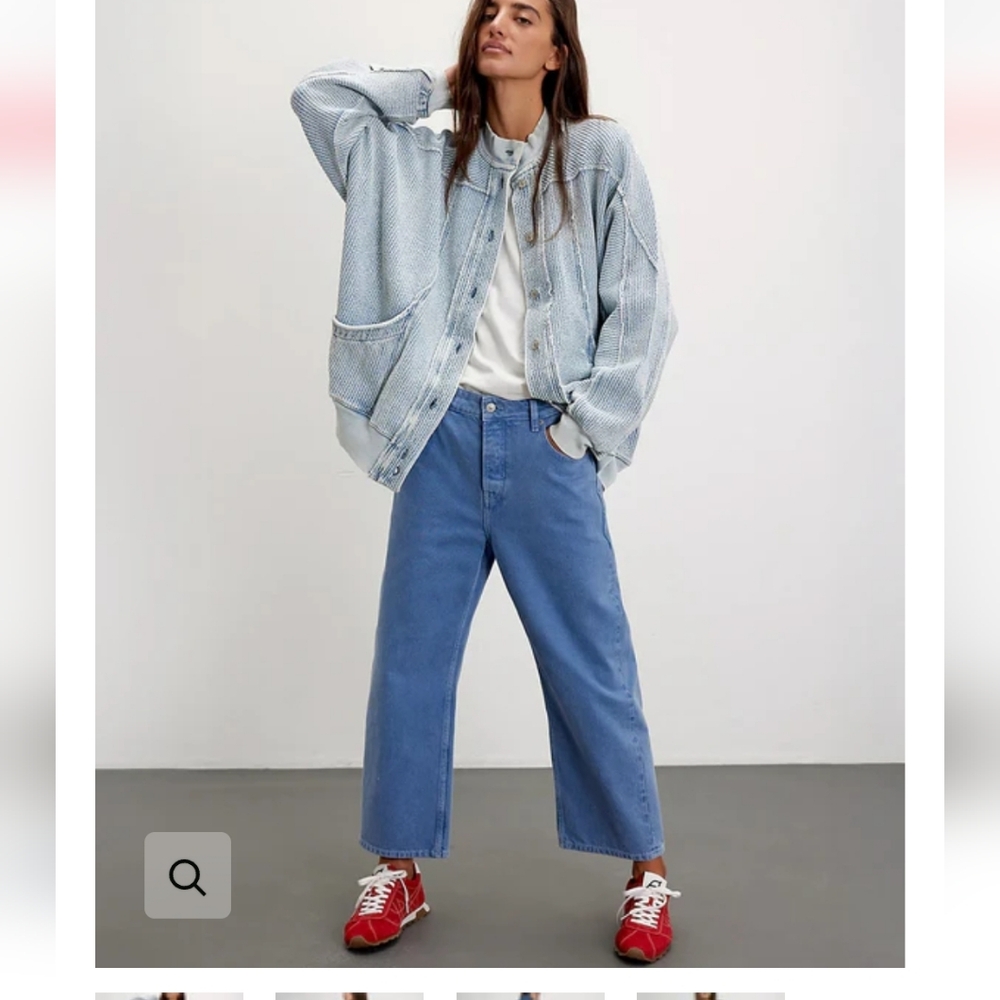 NWT "30" We The Free Deep Trance Boyfriend Jean Ocean